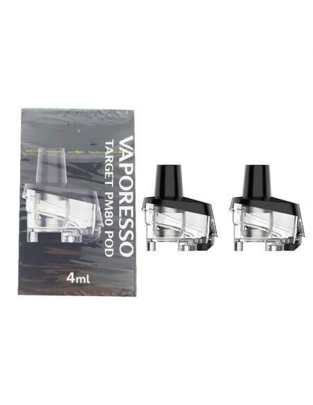 Vaporesso - Pods remplacement Target PM 80 x2 4ml Vaporesso - Pods remplacement Target PM 80 x2 4ml