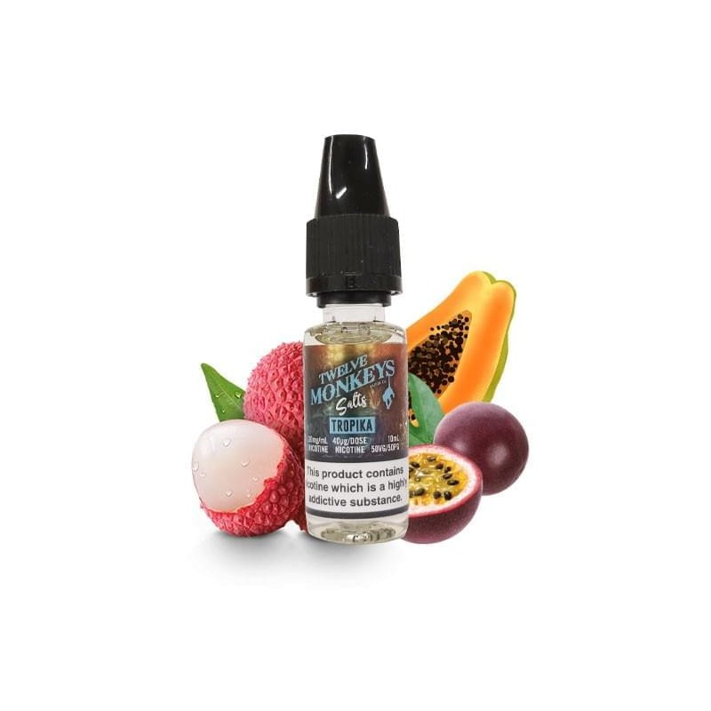 Twelve Monkeys Nic Salt - Tropika 10ml Twelve Monkeys Nic Salt - Tropika 10ml