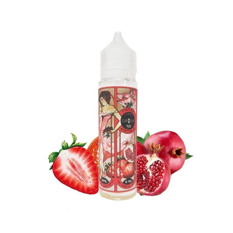 Curieux - Fraise Grenade Edition 1900 50ml Curieux - Fraise Grenade Edition 1900 50ml