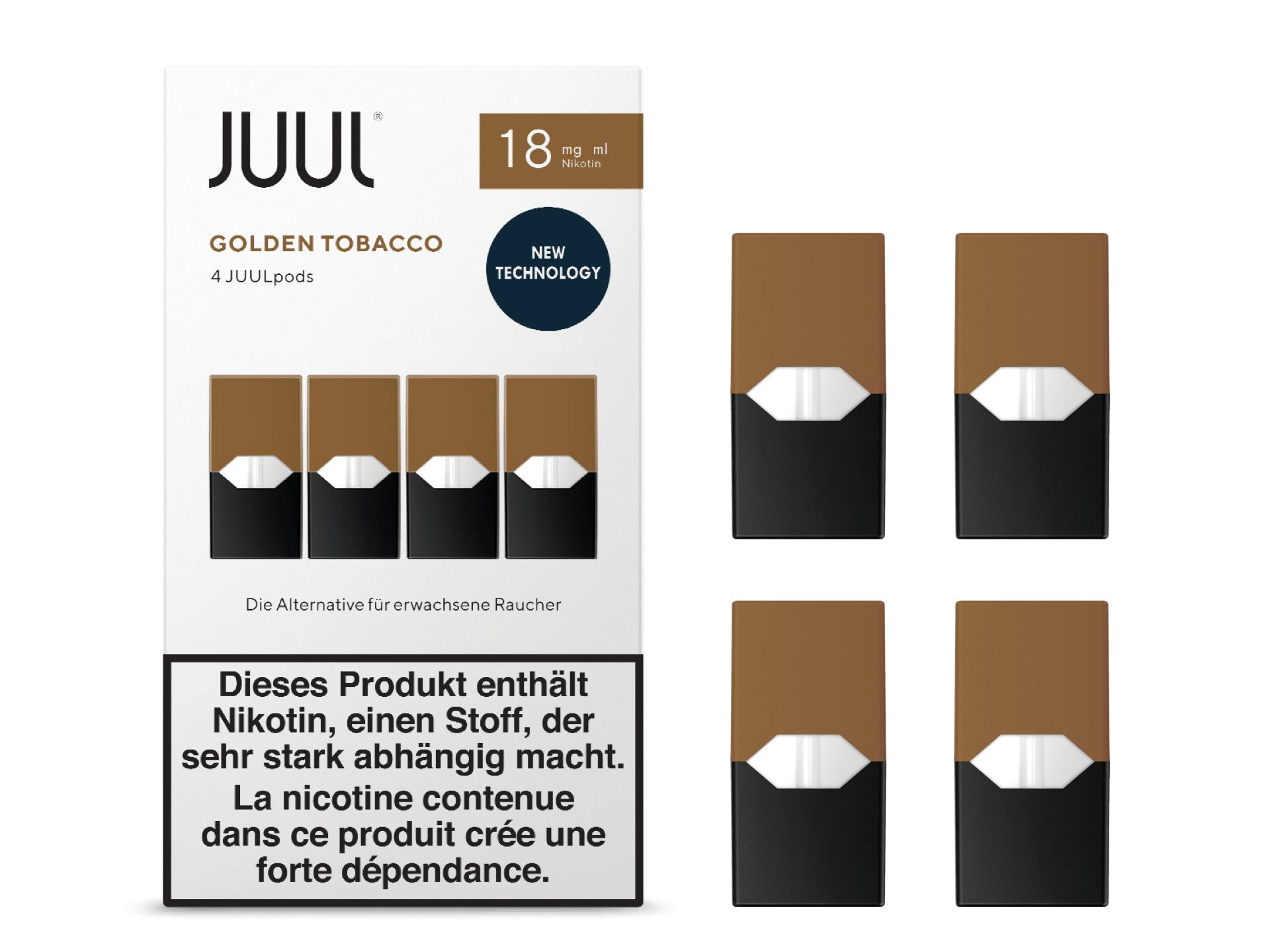 Juul - Golden Tobacco (4pack)