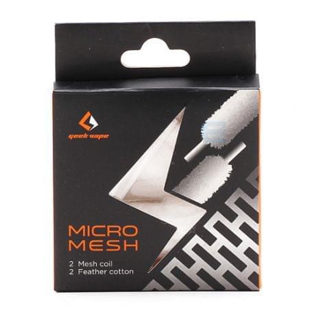Geek Vape - Zeus X Mesh RTA Mesh & Cotton x2