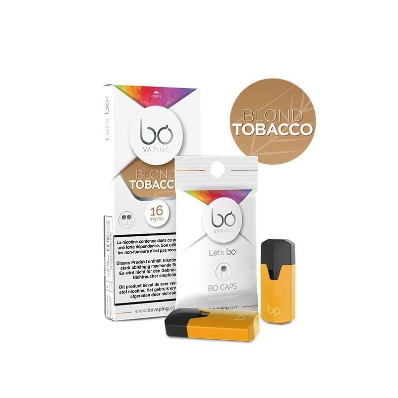 BO Vaping - Caps Blond Tobacco x2
