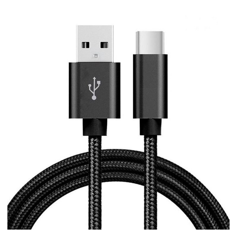 Nylon braided USB Type-C charging...