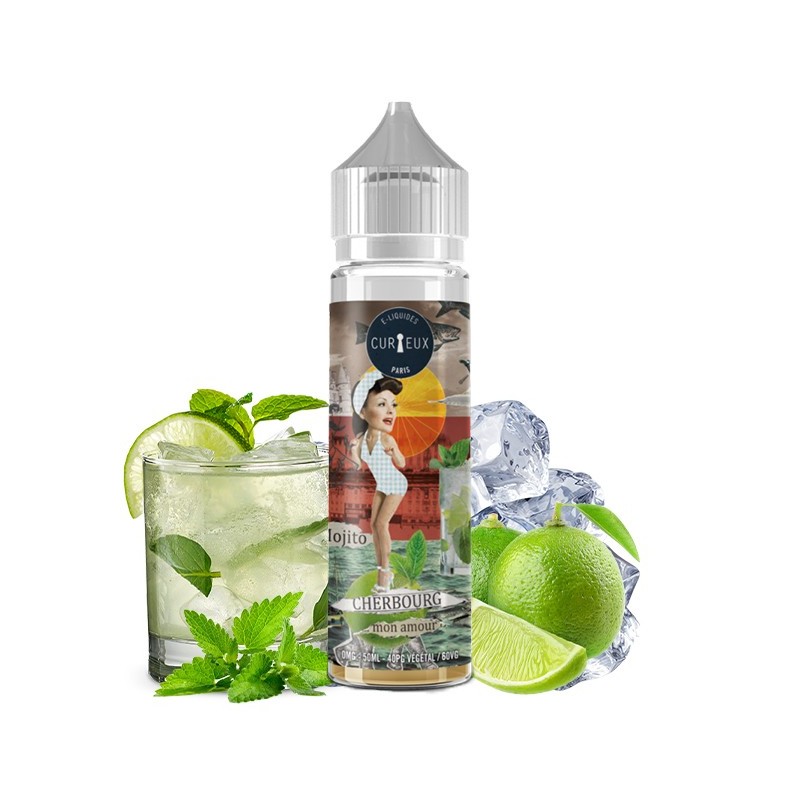 Curieux e-liquide france mojito lime menthe glace pilée