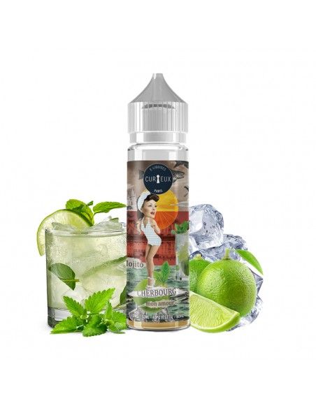 Curieux e-liquide france mojito lime menthe glace pilée