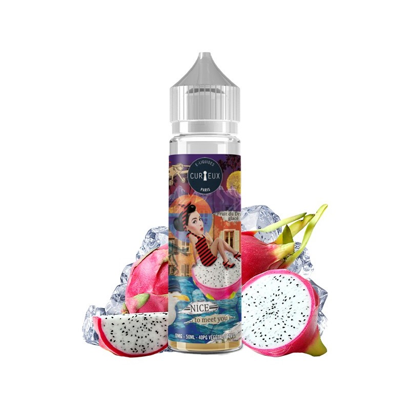 Curieux e-liquide france fruit du dragon glacé