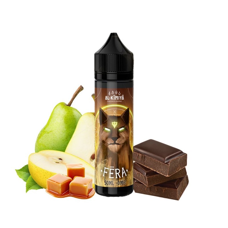 Al Kimya e-liquide 50ml Fera Chocolat Poire Caramel