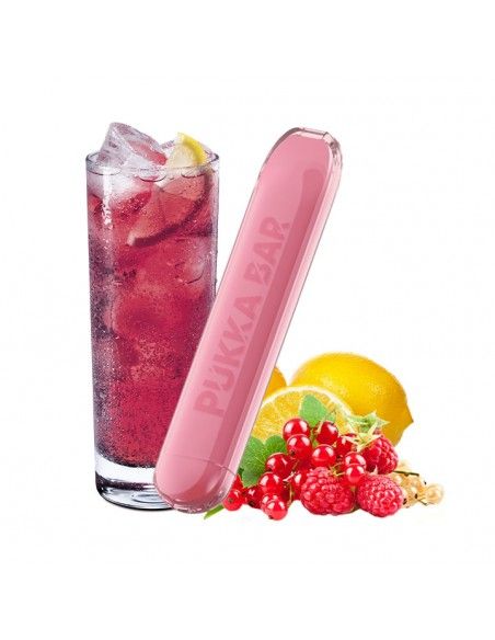 Pukka Bar Puff Jetable Disposable Pink Lemonade Lemon Citron Redcurrant Groseille Framboise Raspberry