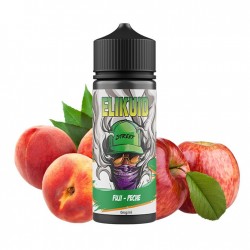 Elikuid O'jlab e-liquid e-juice fuji pêche peach pomme apple