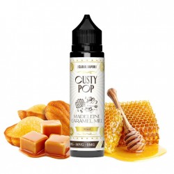 Cloud Vapor Custy Pop liquide ejuice Miel Honey Caramel Madeleine Cake