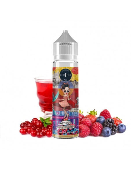 Curieux E-liquide E-juice France Vape Vapoter Cranberry Red Fruits