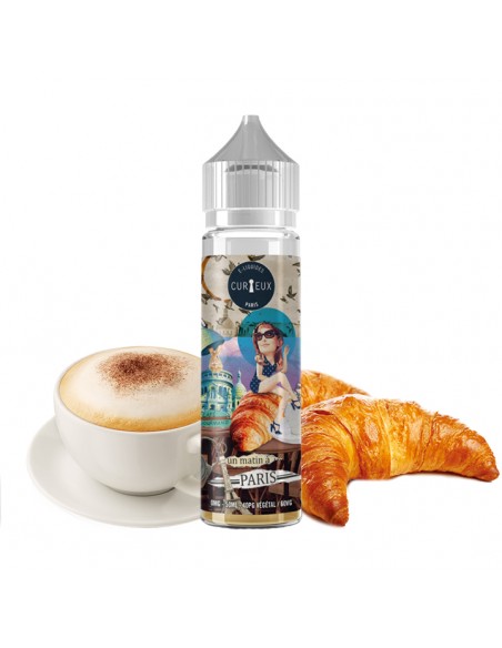 Curieux E-liquide E-juice France Vape Vapoter Café Coffee Croissant