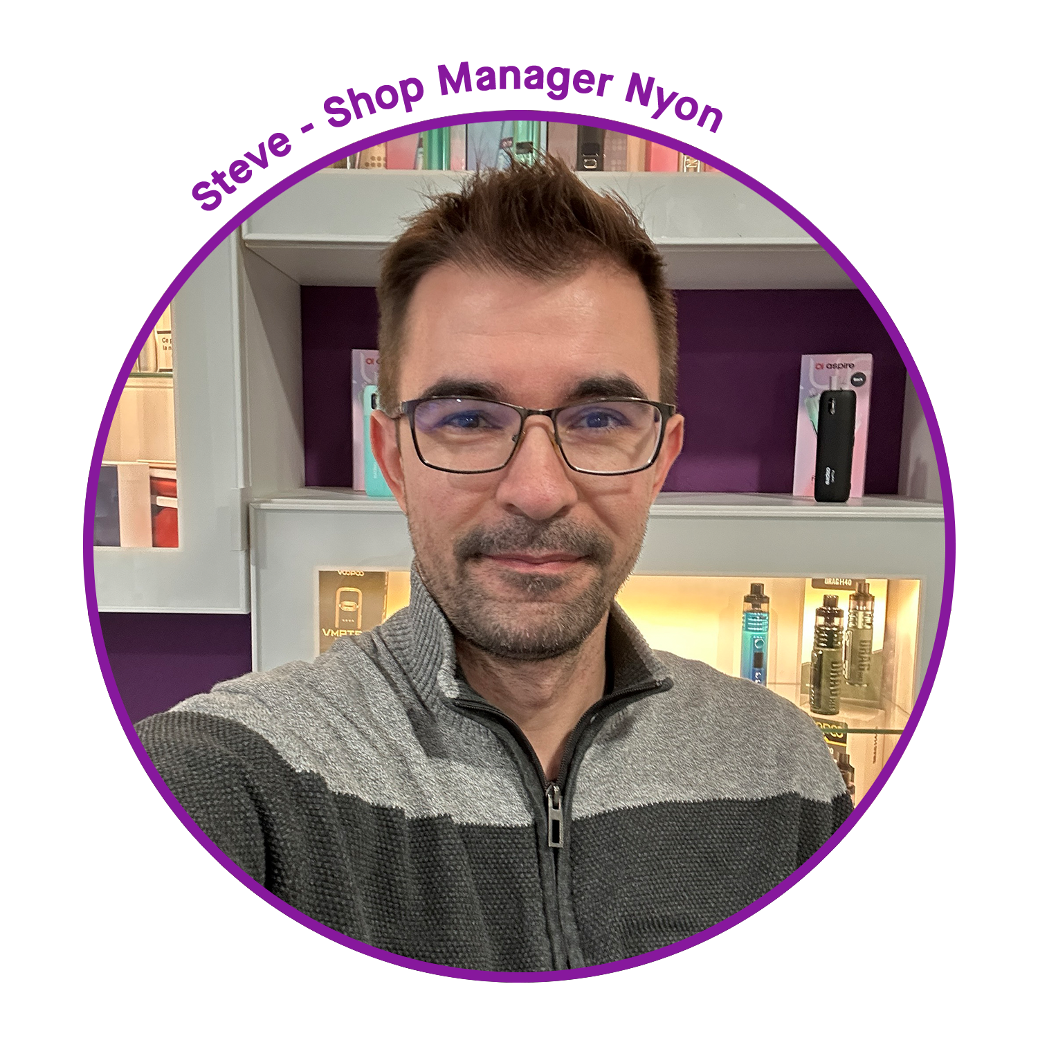 Steve - Responsable boutique de Nyon