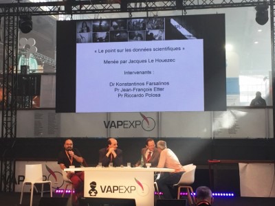 Le point sur les données scientifiques  - Vapexpo Paris 2016