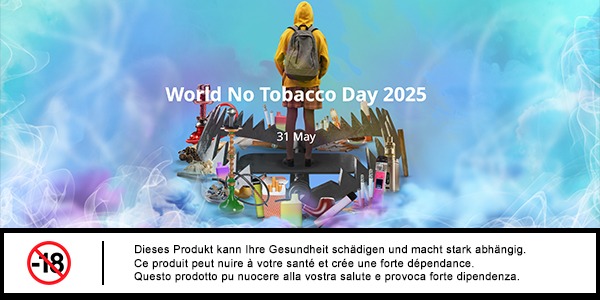 WORLD NO VAPING ... SORRY TOBACCO DAY 2025