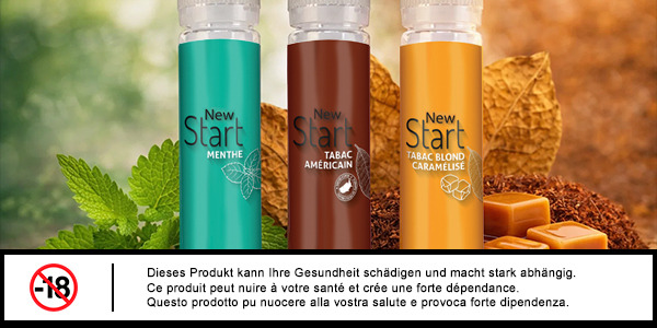 Vos saveurs START préférées reviennent… en version New Start !