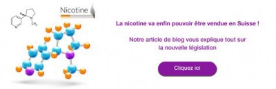 La nicotine va enfin pouvoir être vendue en Suisse !